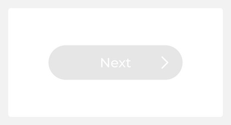 inactive next move button ui element template vector image
