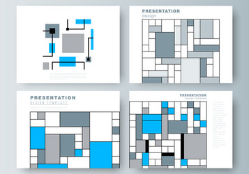 minimalistic abstract layout vector image
