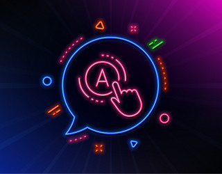 ab testing line icon ui test button sign vector image
