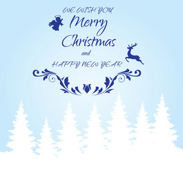 Christmas background vector