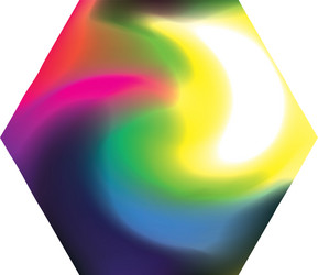 mesh background in form a shape vector image