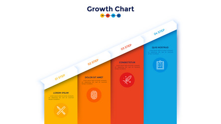 modern infographic template vector