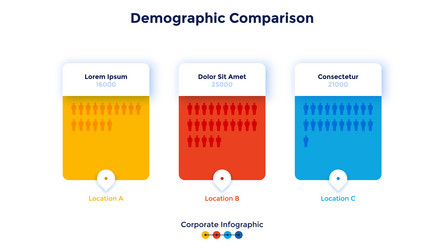 modern infographic template vector