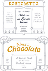 set of victorian frames Vector Image