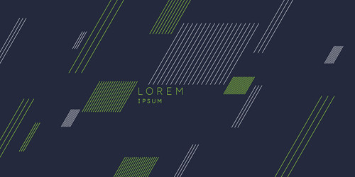 abstract background with dynamic shapes vector image