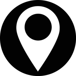 gps location map pointer icon vector image