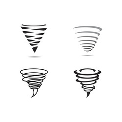 Tornado icon Royalty Free Vector Image - VectorStock