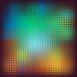 Pattern geometric shapes background with squares vector