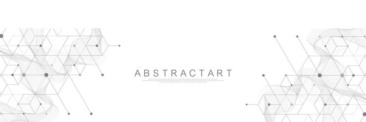 Abstract Data Network Connection vector image