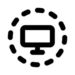 desktop screen displaying configuration feature vector image
