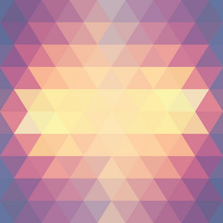 pattern geometric background with triangles vector image