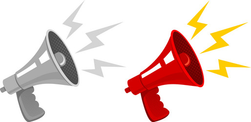 Retro Megaphone Icon vector image