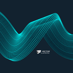 Abstract technology background with light effect Vector Image