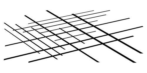 3d spatial grid mesh grating and lattice abstract vector image