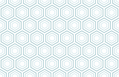 abstract seamless pattern with offset hex cells vector