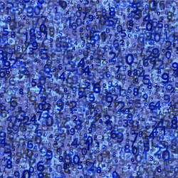 abstract seamless background with numbers vector image