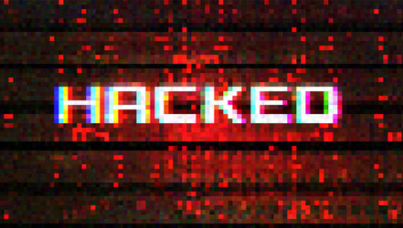 abstract technology binary code red background vector image