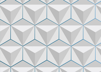 abstract triangular prism pattern graphic design vector image