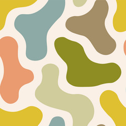 seamless colorful pattern with abstract vector image