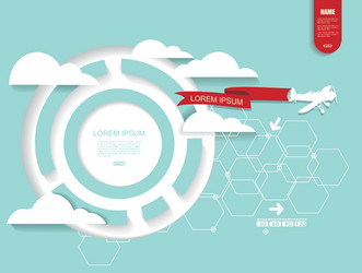 circuit high computer technology background vector image
