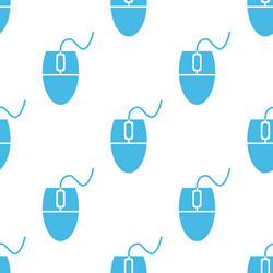 Flat mouse controller pattern vector