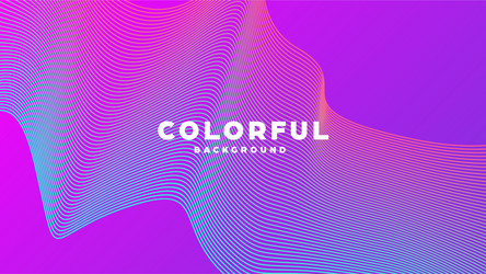 modern minimal colorful abstract background lines vector image