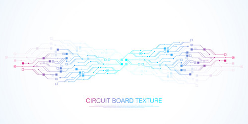 abstract background with high-tech technology vector image