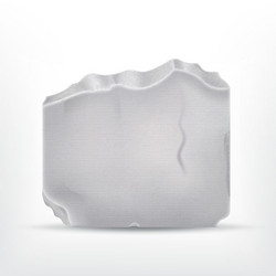broken stone vector image