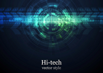 grunge abstract technology background vector image
