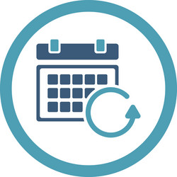 update syllabus icon vector image