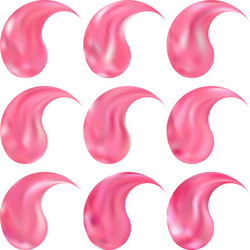 mesh background in form a shape vector image