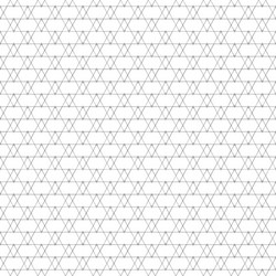 repeating geometric tiles with triangles seamless vector image