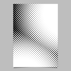 retro halftone dot pattern background brochure vector image