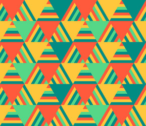abstract background with triangles vector image