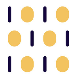 binary code digital transformation concept vector image