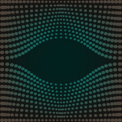 halftone background for text eye eps10 vector image