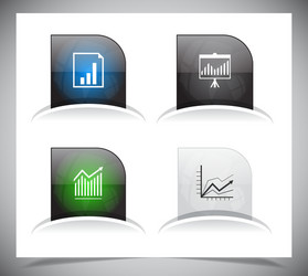 web buttons pack vector image