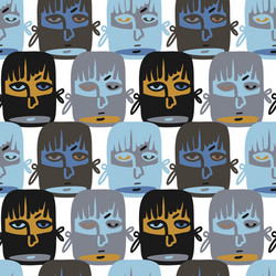 seamless pattern design vector image