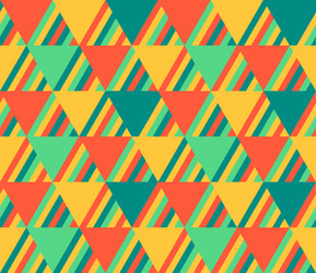 Abstract background with triangles vector