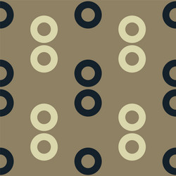 circular connection seamless pattern vector image
