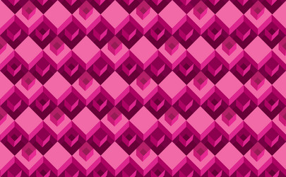 geometric seamless pattern with three-dimensional vector image