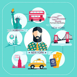 New york manhattan map Royalty Free Vector Image