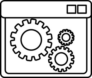 web responsive design vector image