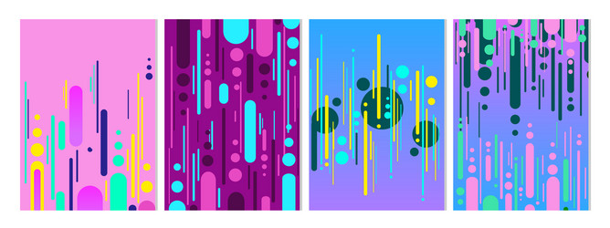 Abstract Geometric Line Pattern vector image