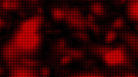 colored dot array background isolated sea wave vector image