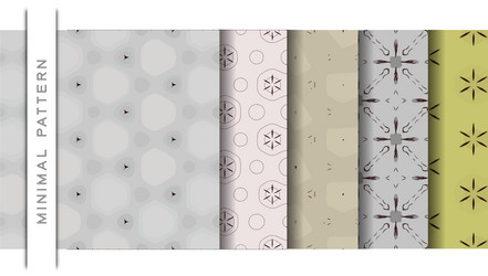 set of the abstract wallpaper pattern background vector image