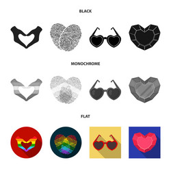 isolated object abstract and shape icon vector image