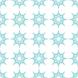 seamless pattern with snowflakes on white vector image