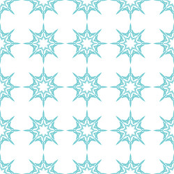 seamless pattern with snowflakes on white vector