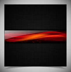 smooth colorful abstract techno background vector image